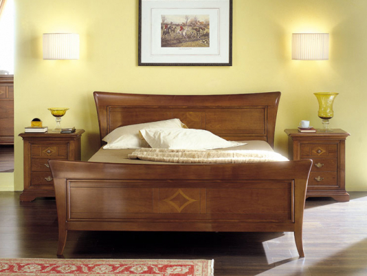 Итальянская кровать Tiffany Wood_0