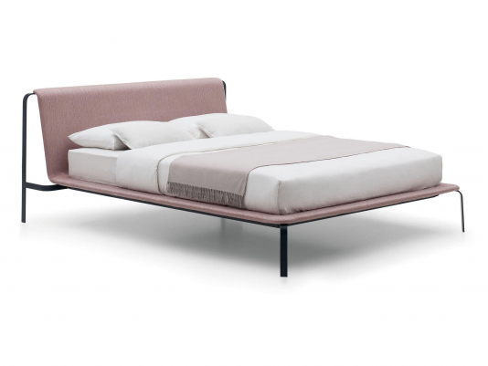 Итальянская кровать Bend Pink_0