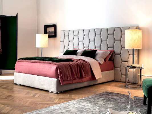 Итальянская кровать Dafne Gray_0