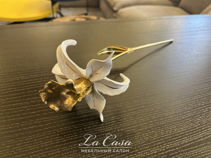 Статуэтка Orchidea gold - купить в Москве от фабрики Lorenzon из Италии - фото №3