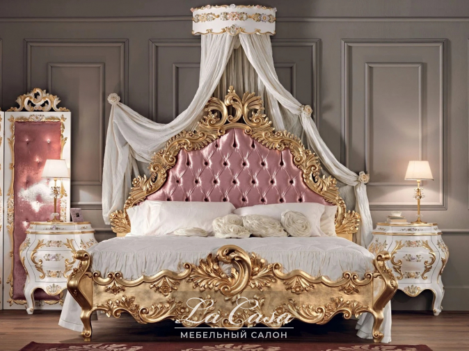 Кровать 11206 - купить в Москве от фабрики Modenese Gastone из Италии - фото №1