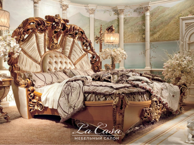 Кровать 7008 - купить в Москве от фабрики Riva Mobili d'Arte из Италии - фото №1