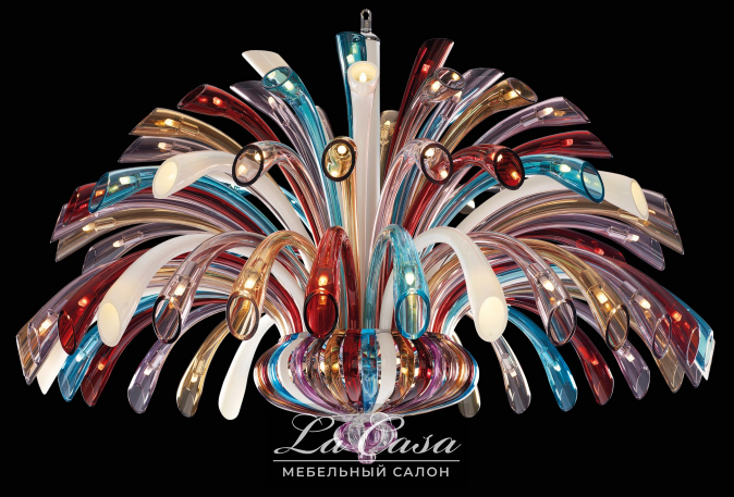Люстра Super Da Vinci Multicolor - купить в Москве от фабрики Iris Cristal из Испании - фото №1