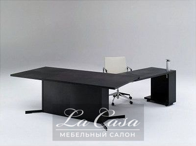 Стол письменный Must Desk Black - купить в Москве от фабрики Matteograssi из Италии - фото №1