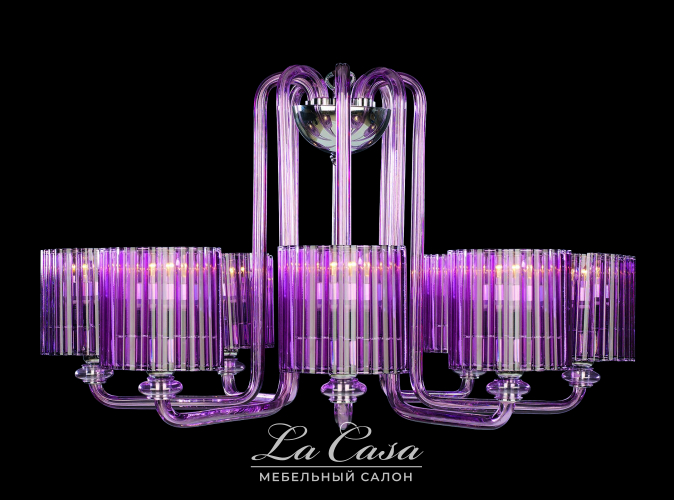 Люстра Domenica Purple - купить в Москве от фабрики Iris Cristal из Испании - фото №1