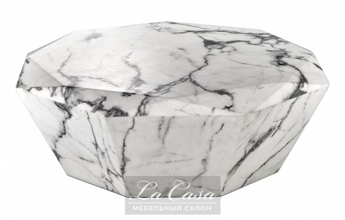 Столик журнальный Diamond Marble - купить в Москве от фабрики Eichholtz из Нидерланд - фото №6