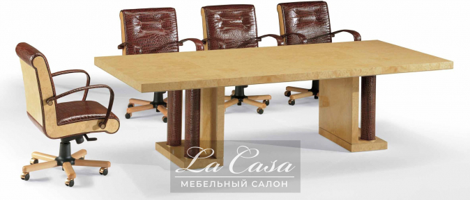 Кресло руководителя Eaton Wood - купить в Москве от фабрики Elledue из Италии - фото №3