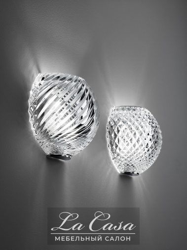 Бра  Diamond&Swirl - купить в Москве от фабрики Fabbian из Италии - фото №3