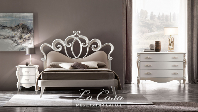 Кровать Sofia White - купить в Москве от фабрики Cortezari из Италии - фото №4