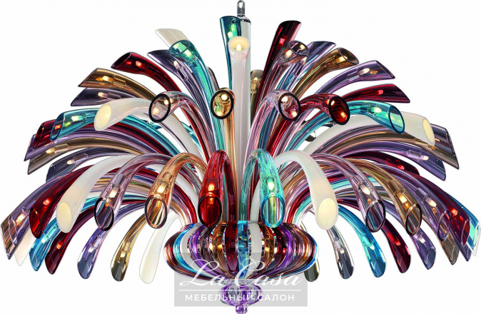 Люстра Super Da Vinci Multicolor - купить в Москве от фабрики Iris Cristal из Испании - фото №2