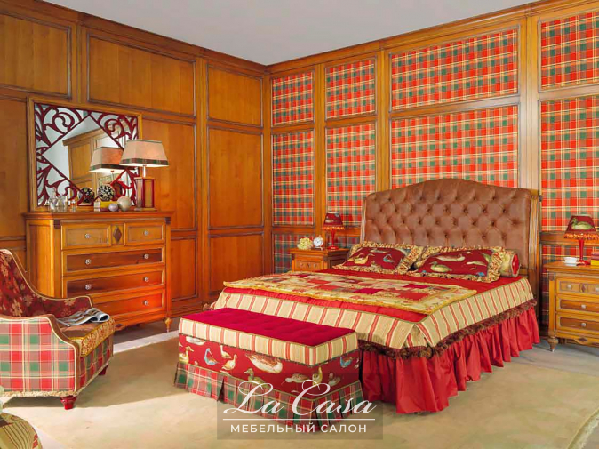 Кровать Siena 74301 - купить в Москве от фабрики LCI из Италии - фото №1