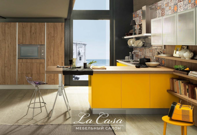Кухня Sand Indastrial Yellow - купить в Москве от фабрики Febal из Италии - фото №2
