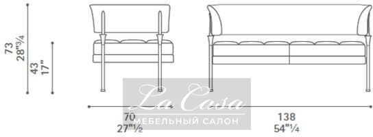 Кресло Hydra Castor - купить в Москве от фабрики Poltrona Frau из Италии - фото №6