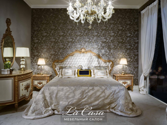Кровать 3700 - купить в Москве от фабрики Ezio Bellotti из Италии - фото №1