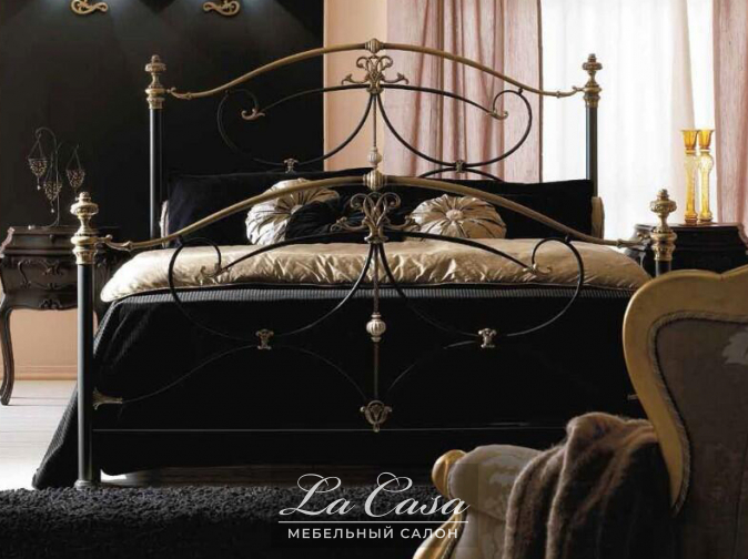 Кровать Positano Black - купить в Москве от фабрики Cortezari из Италии - фото №1
