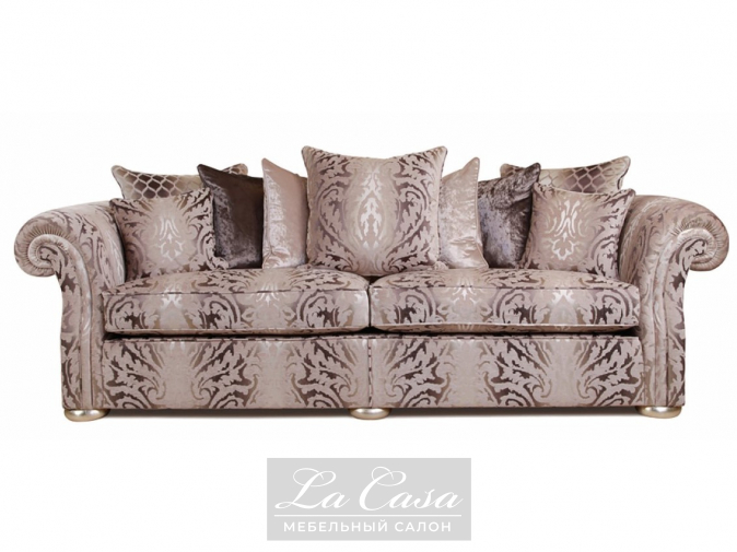 Диван Manhattan Silver (3,5 Seater) - купить в Москве от фабрики Gascoigne Designs из Великобритании - фото №1