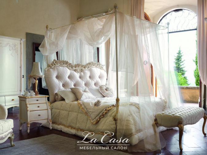 Кровать Olga Con Bandacio - купить в Москве от фабрики Volpi из Италии - фото №1