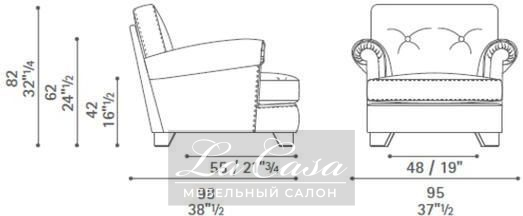 Кресло Dream On - купить в Москве от фабрики Poltrona Frau из Италии - фото №6