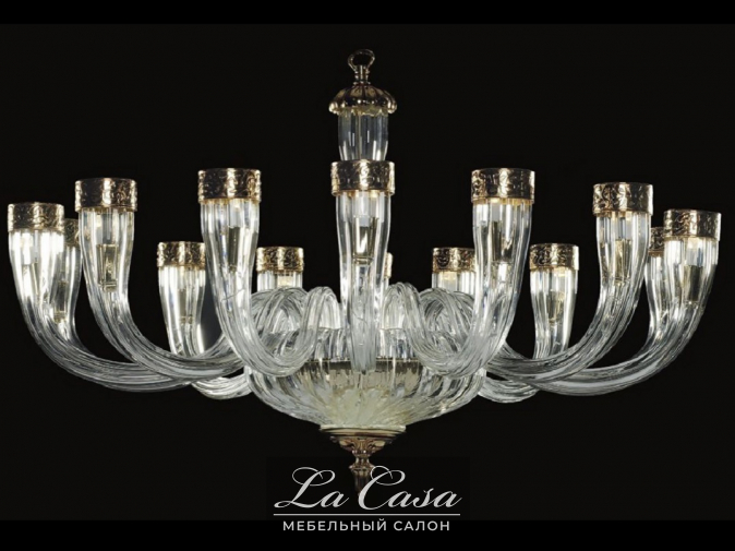 Люстра Luxor Clear Gold - купить в Москве от фабрики Iris Cristal из Испании - фото №1