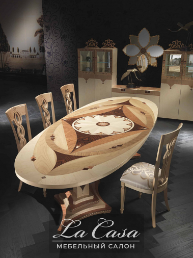 Стол обеденный Dali - купить в Москве от фабрики Carpanelli из Италии - фото №5
