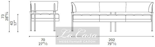 Кресло Hydra Castor - купить в Москве от фабрики Poltrona Frau из Италии - фото №7