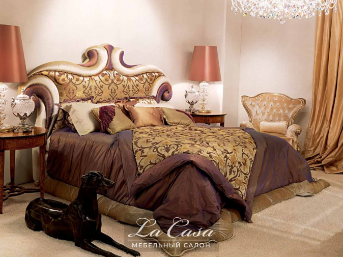 Кровать Barone - купить в Москве от фабрики Zanaboni из Италии - фото №1