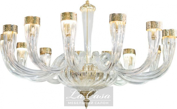 Люстра Luxor Clear Gold - купить в Москве от фабрики Iris Cristal из Испании - фото №2