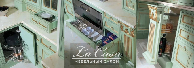 Кухня 02/II - купить в Москве от фабрики Angelo Cappellini из Италии - фото №4