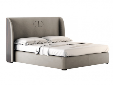 Итальянская кровать Manhattan Gray от Daytona со скидкой 20%