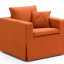 Кресло Nana Orange - купить в Москве от фабрики Biba Salotti из Италии - фото №1
