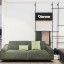 Фото дивана Space от фабрики Dienne вид спереди зеленый - фото №4