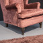 Фото кресло Hampton от фабрики Villevenete дерево коричневое ножки - фото №4