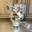 Фото статуэтки HDP 2/1 SCB от фабрики Mechini подставка для интерьерных духов с подсветкой на прозрачной ножке серебряная - фото №1