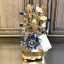 Фото статуэтки HDP 1/4 от фабрики Mechini подставка для интерьерных духов синий цветной хрусталь - фото №1