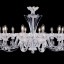 Люстра Cemes Bianco 12l - купить в Москве от фабрики Iris Cristal из Испании - фото №1