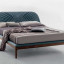 Кровать Michelangelo Blue - купить в Москве от фабрики Tonin Casa из Италии - фото №1
