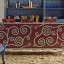 Комод Klimt Rosso Con Argento - купить в Москве от фабрики Luciano Zonta из Италии - фото №1