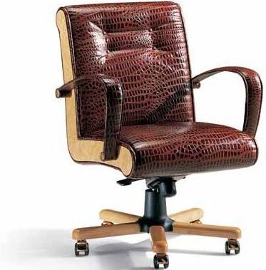 Итальянское кресло руководителя Eaton Wood_0