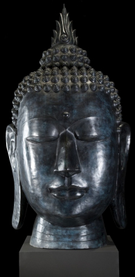 Итальянская статуэтка Buddha Head_0