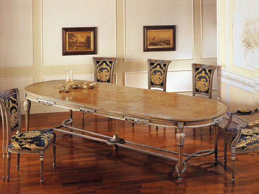 Итальянский стол обеденный Oval Table F105_0