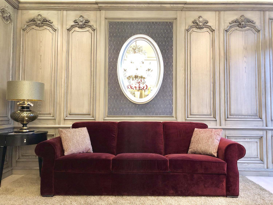 Итальянский диван Chantal Red_0