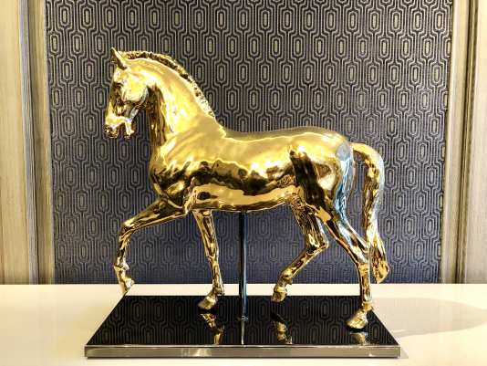 Итальянская статуэтка Horse Gold