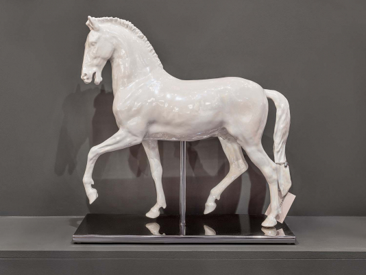 Итальянская статуэтка Horse White_0