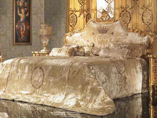 Итальянская кровать Mozart Gold_0