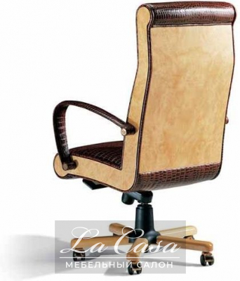 Кресло руководителя Eaton Wood - купить в Москве от фабрики Elledue из Италии - фото №2