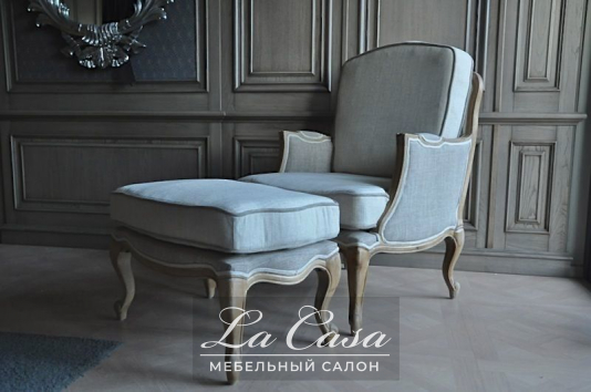Кресло Bergere Chair Con Pouf - купить в Москве от фабрики Living из Китая - фото №2