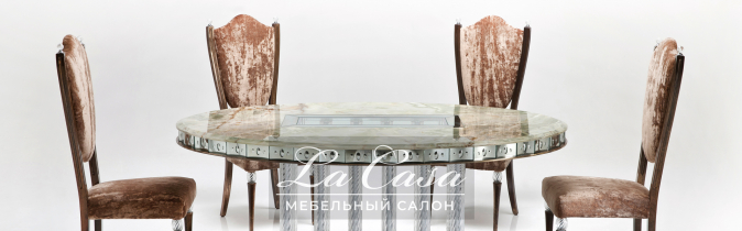 Стол обеденный Hassun - купить в Москве от фабрики Arte Veneziana из Италии - фото №10