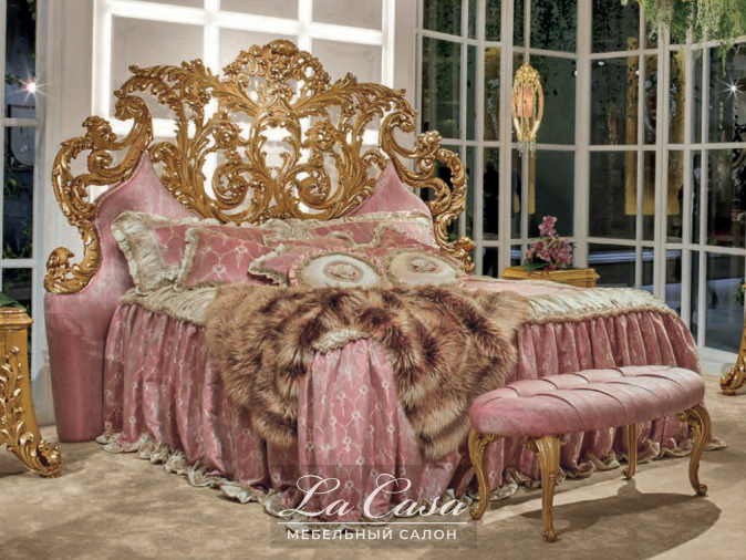 Кровать 2506 - купить в Москве от фабрики Riva Mobili d'Arte из Италии - фото №1
