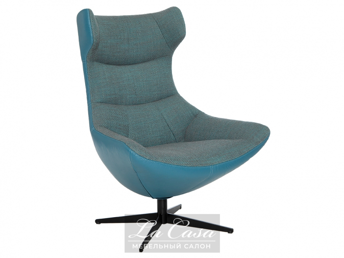 Кресло Dolce Vita Blue - купить в Москве от фабрики Tonin Casa из Италии - фото №1