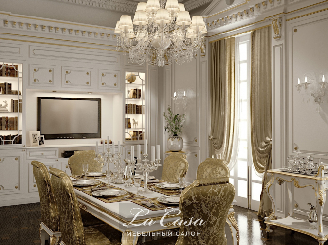 Кухня Romantica Ivory and gold - купить в Москве от фабрики Modenese Gastone из Италии - фото №4